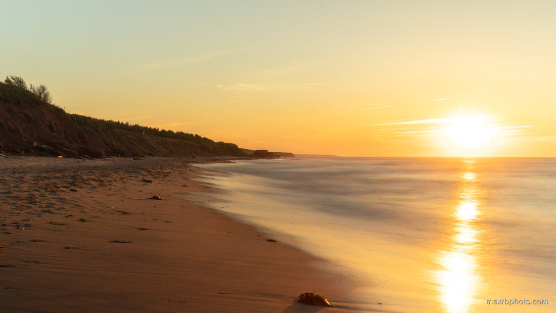 A summer evening on the beach at MacNeil’s Brook in the PEI National Park